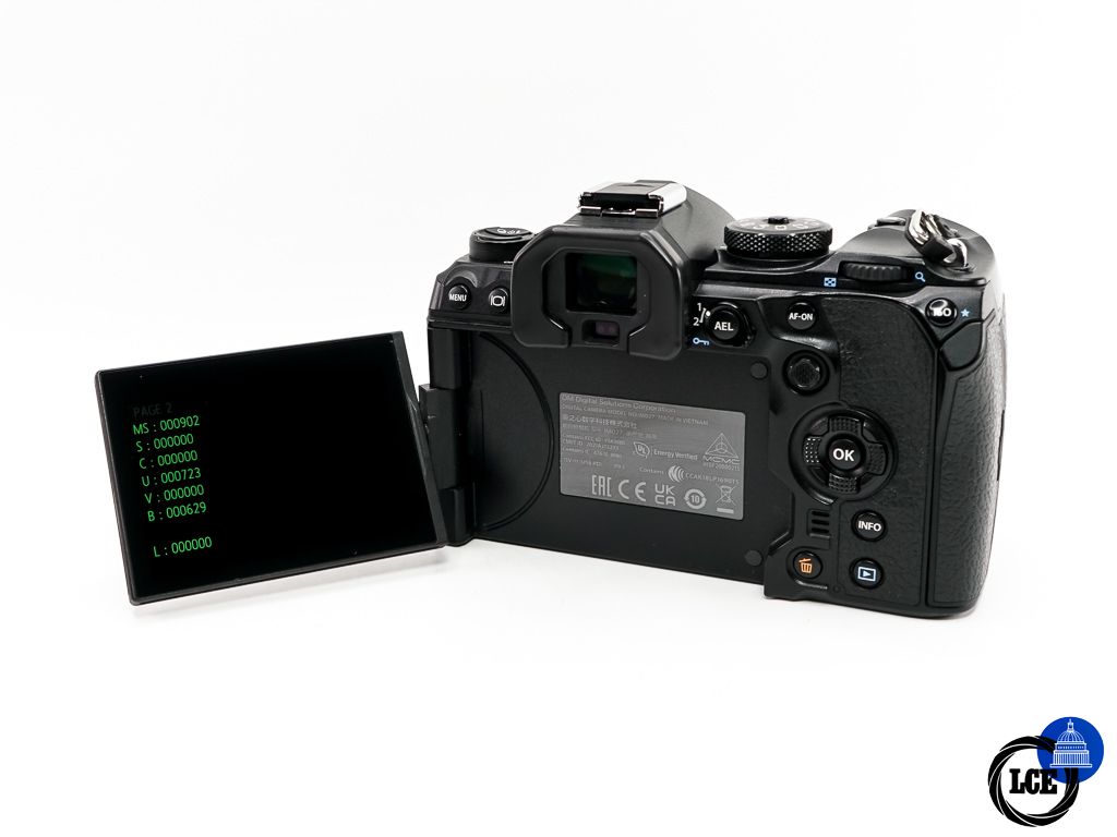 OM SYSTEM OM-1 II Body * BOXED / LOW SHUTTER COUNT  *