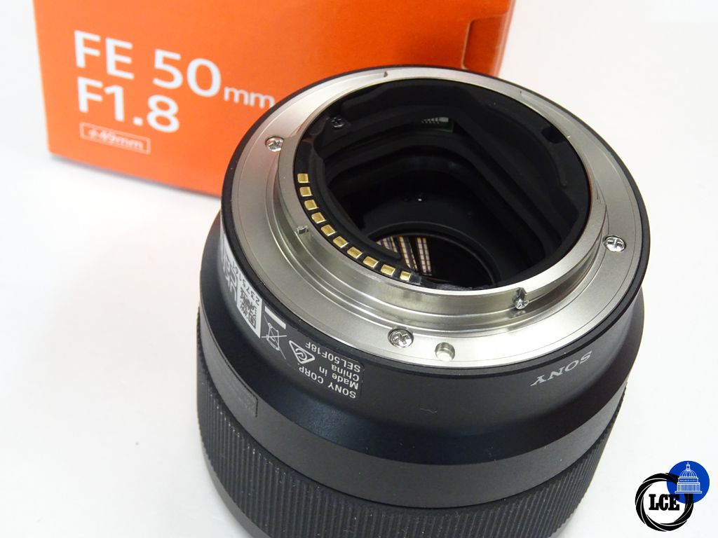 Sony 50mm f1.8