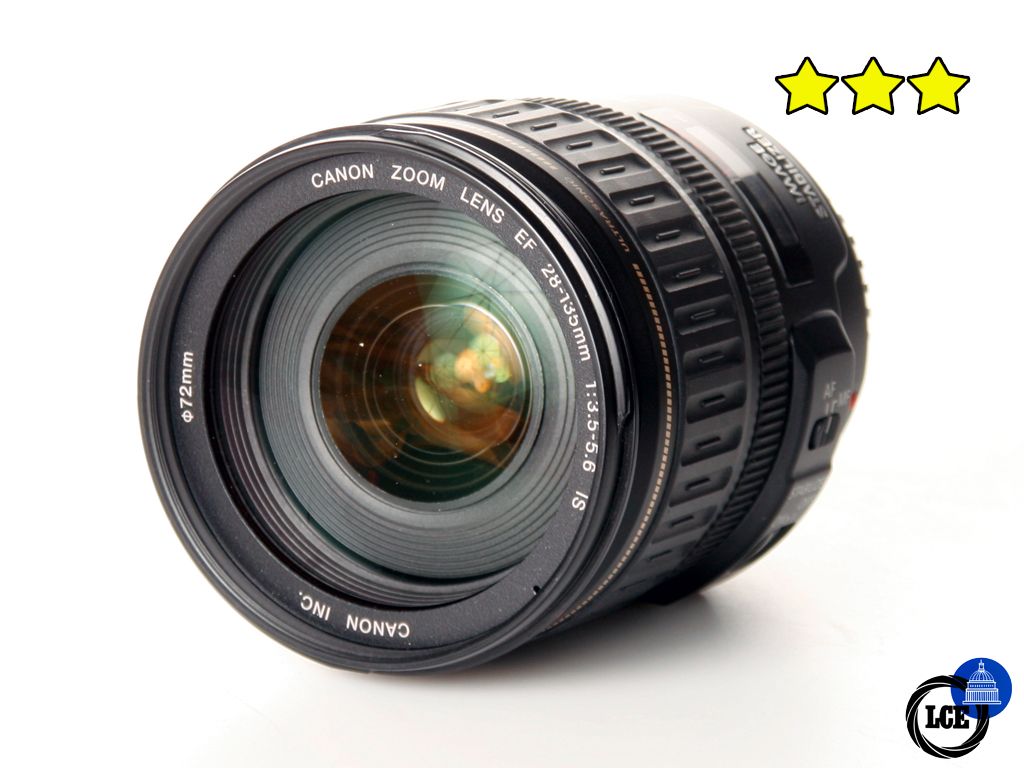 Canon EF 28-135mm f3.5-5.6 IS USM (with Hood)