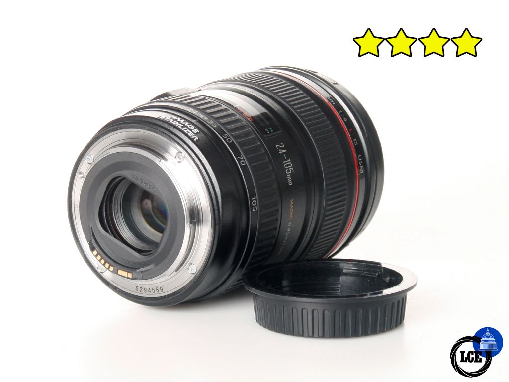 Canon EF 24-105mm f4 L IS USM (with Hood)