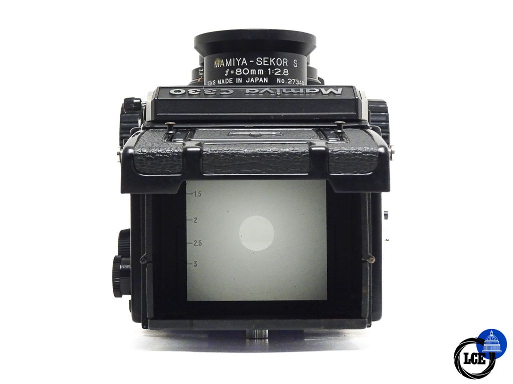 Mamiya C330 Pro S + 80mm f/2.8 Blue Dot
