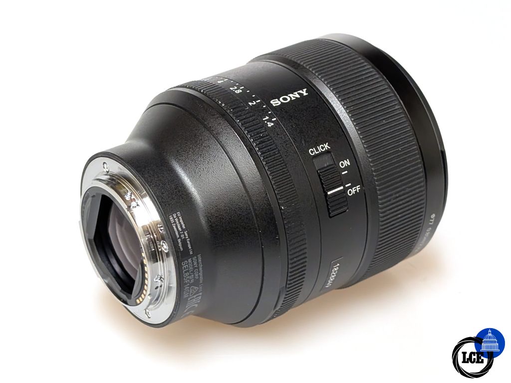 Sony FE 85mm F1.4 G Master