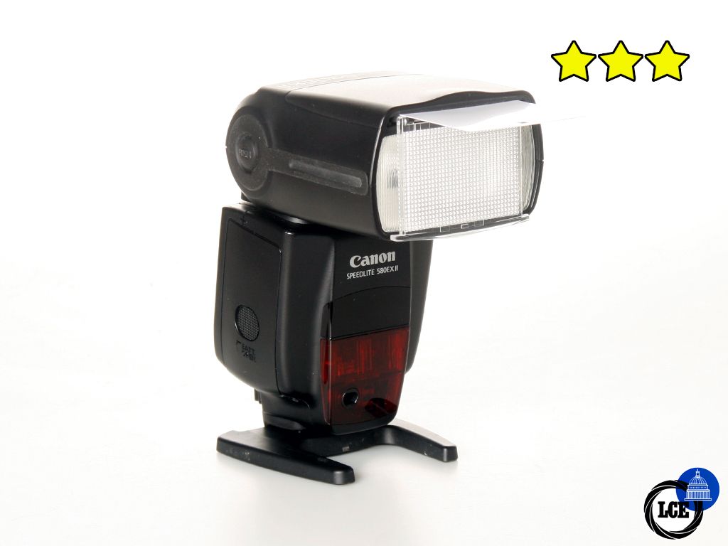 Canon Speedlite 580EX II (BOXED) with Case and Stand