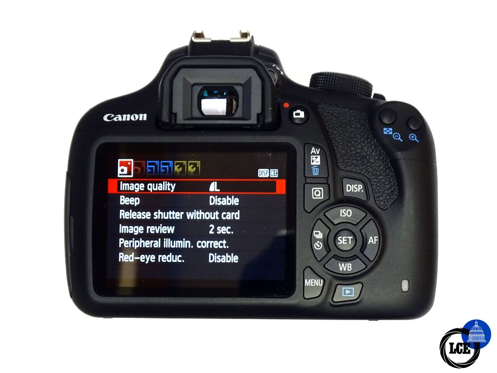 Canon EOS 1200D 18-55mm EF-S zoom