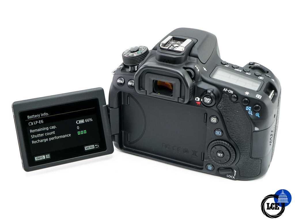 Canon EOS 80D Body * BOXED / SHUTTER COUNT 551 *