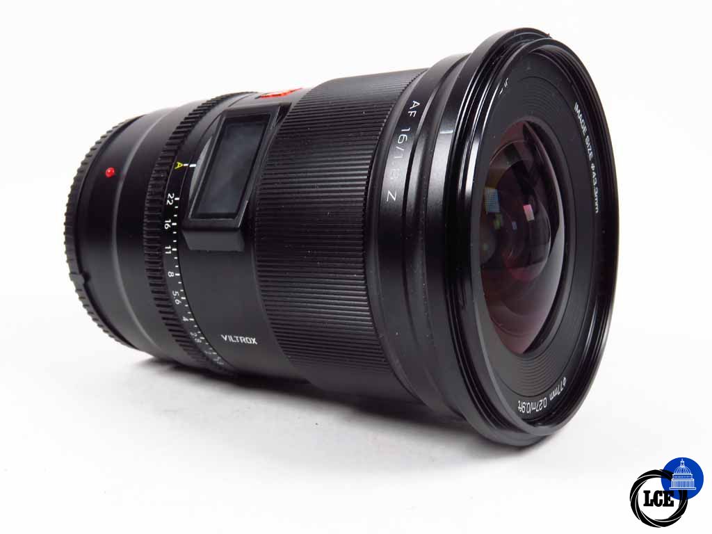 Viltrox 16mm f1.8 STM ASPH ED IF Nikon Z Mount