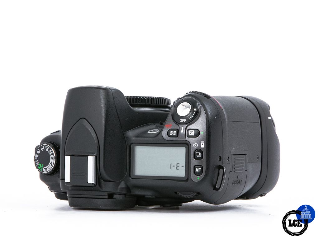 Nikon D80 + MB-D80 **7k Shutter Count**
