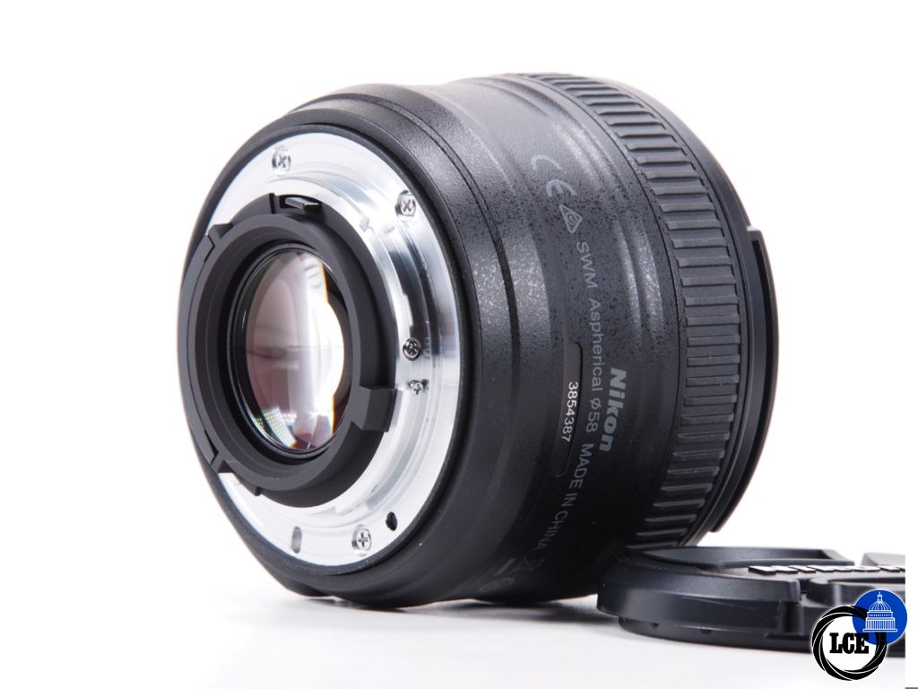 Nikon 50mm F1.8 AF-S G