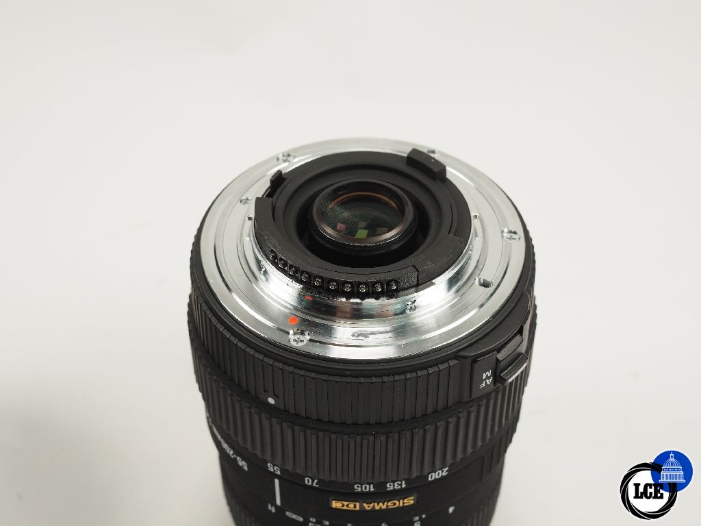 Sigma DX 55-200mm f4-5.6 DC HSM