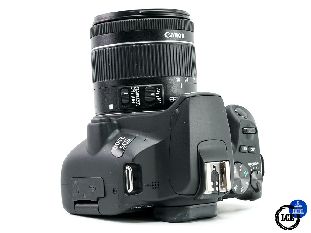 Canon EOS 250D + EF-S 18-55mm F4-5.6 IS STM * BOXED + SPARE BATTERY * 