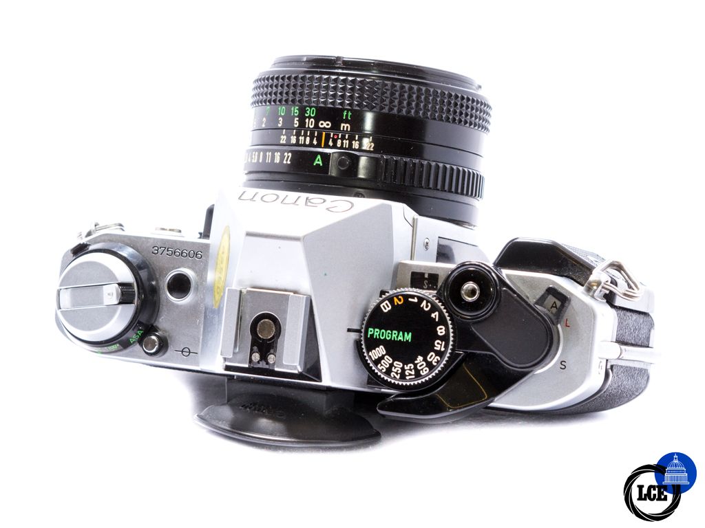 Canon AE-1 Program Body (free FD 50mm f1.8)