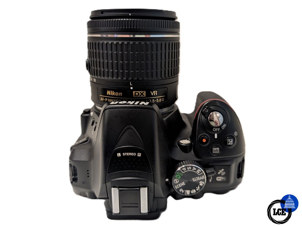 Nikon D5300 + AF-P 18-55mm F3.5-5.6 VR - Low 2750 Shutter Count!