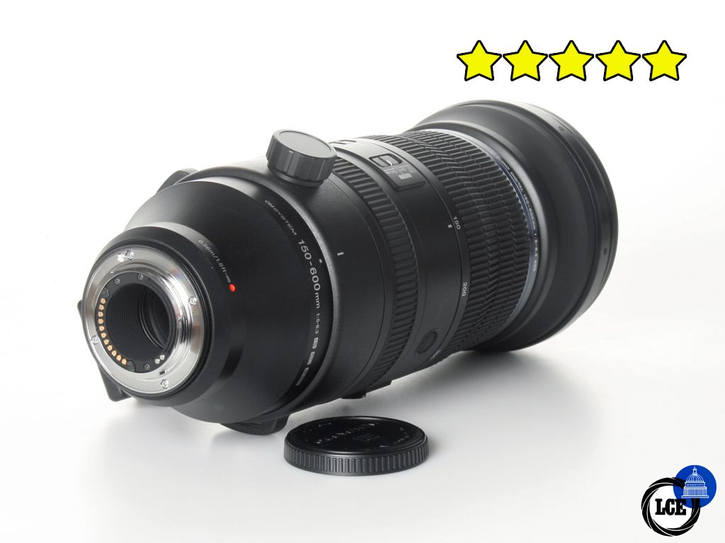 OM SYSTEM M. ZUIKO DIGITAL ED 150-600mm F5.0-6.3 IS (BOXED) with Hood