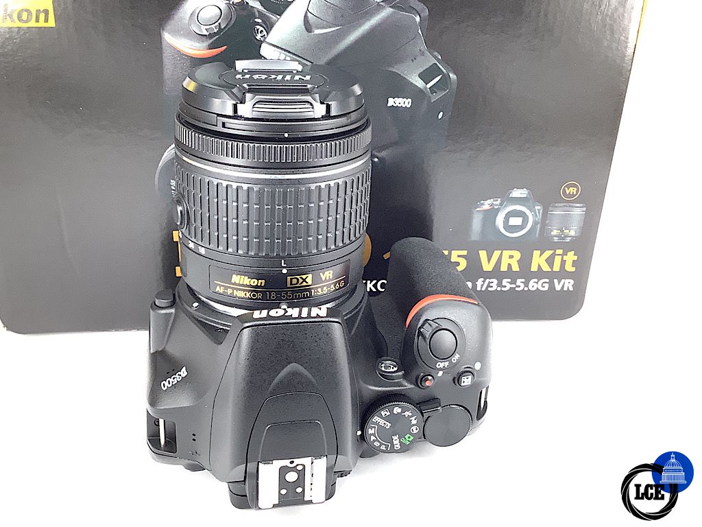 Nikon D3500 +18-55mm VR *25 Shutter count