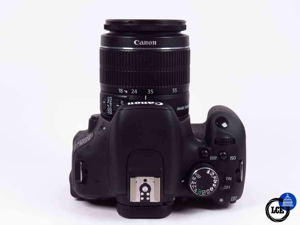 Canon EOS 600D c/w 18-55