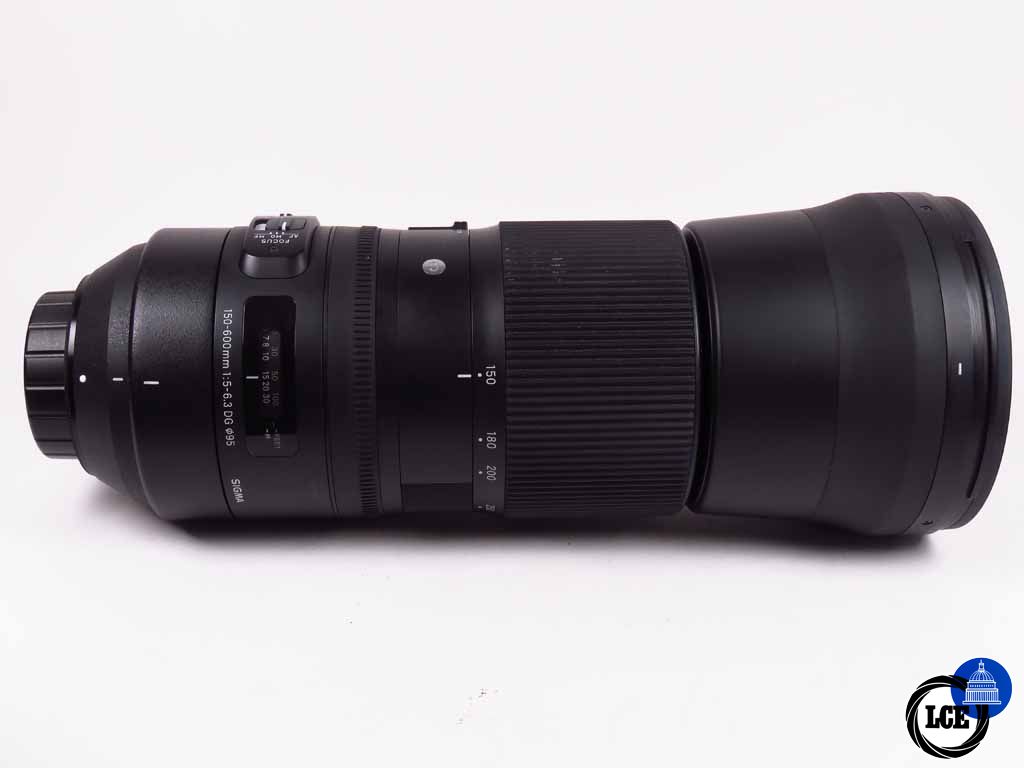 Sigma 150-600mm f5-6.3 Contemporary Nikon AFD