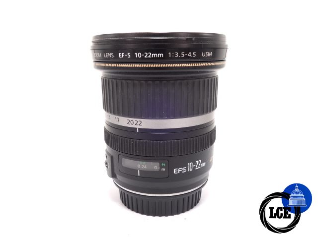 Canon EF-S 10-22mm USM *** FUNGUS IN LENS***