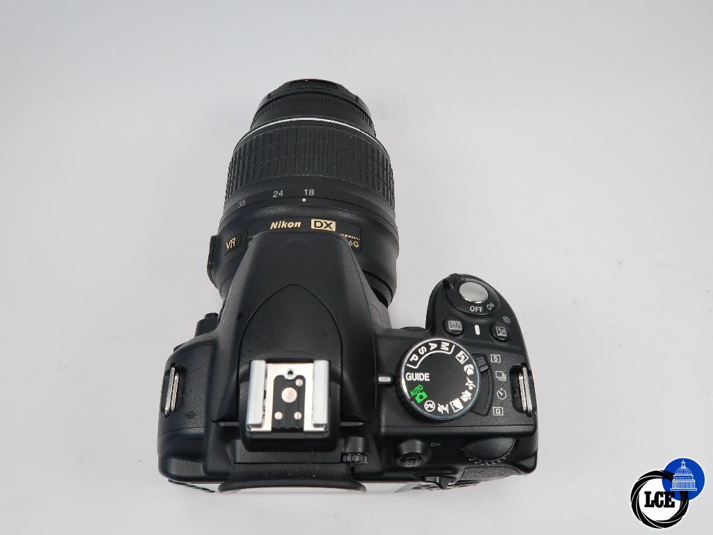 Nikon D3100 + 18-55mm VR shutter count 3147