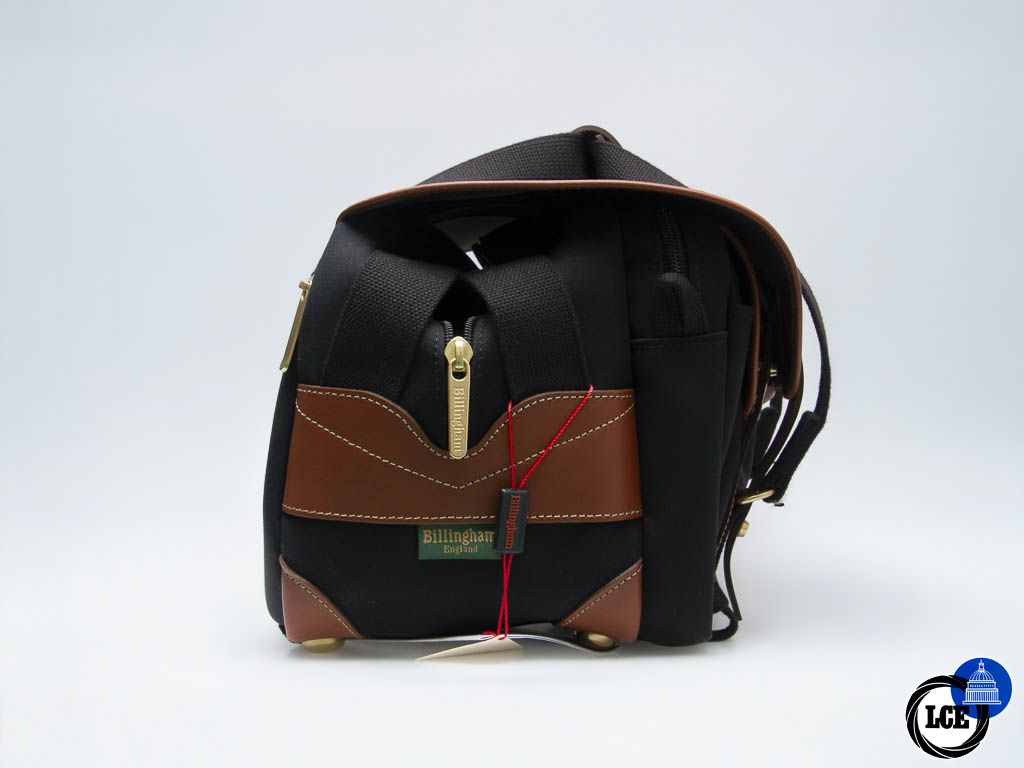 Billingham 225 - Black Canvas/Tan Leather *EX DISPLAY WITH TAGS*