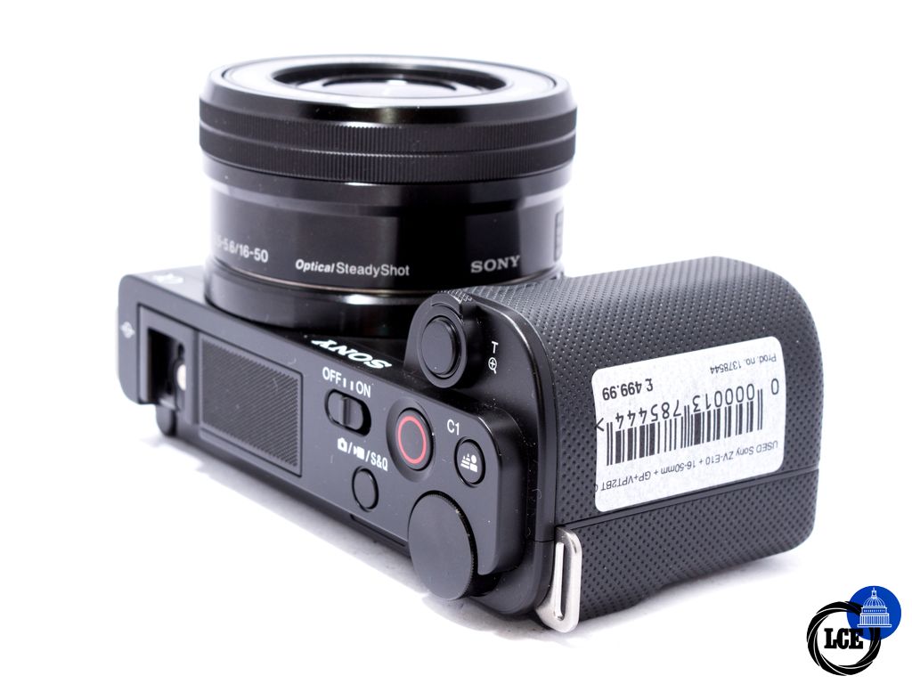 Sony ZV-E10 + 16-50mm + GP-VPT2BT *Boxed* *Low Shutter Count*
