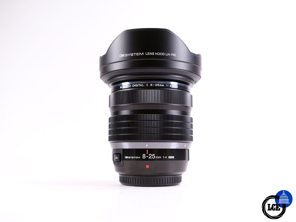 OM SYSTEM 8-25mm f/4 PRO