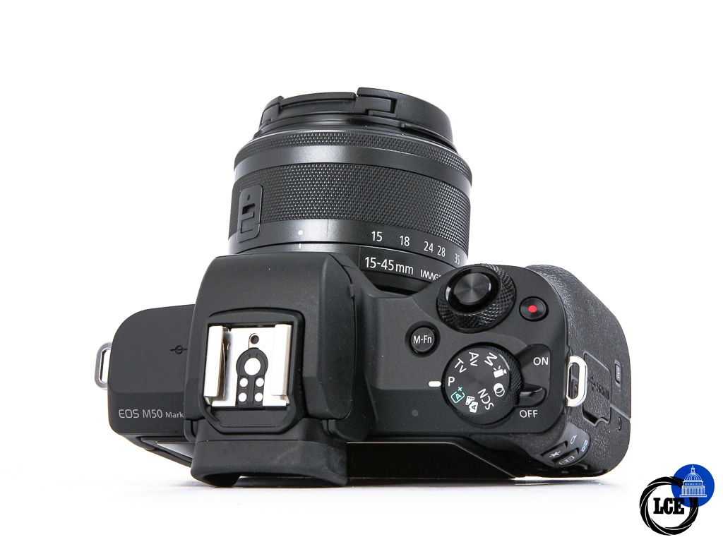 Canon EOS M50 II + 15-45mm IS STM **4k Shutter Count**