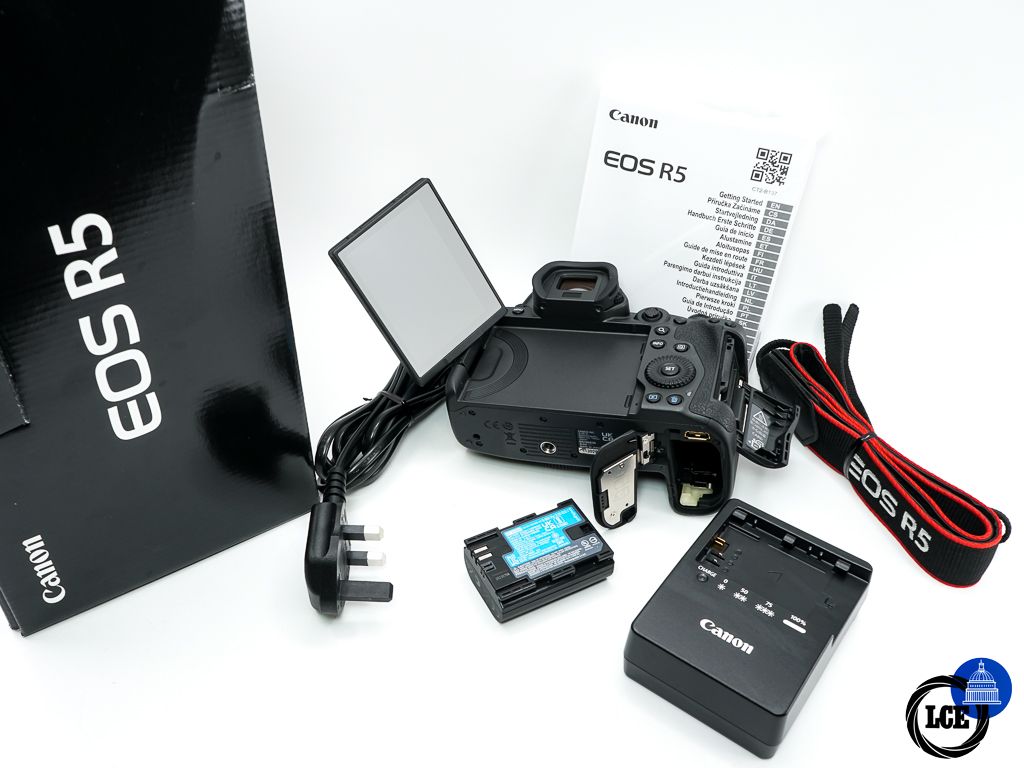 Canon EOS R5 Body * BOXED / SHUTTER COUNT 15K *