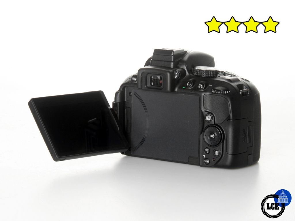 Nikon D5300+18-55mm VR GII AF-S (Very Low Shutter Count 910)