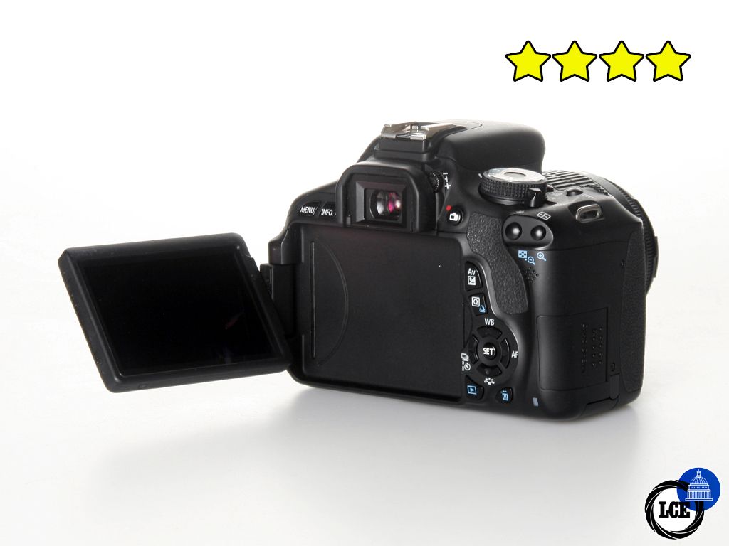 Canon EOS 600D+18-55mm IS II (Very Low Shutter Count <2k)