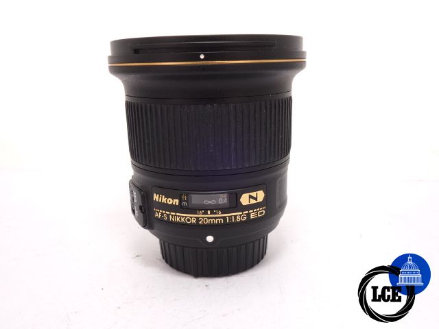 Nikon AF-S 20mm F/1.8 G ED N
