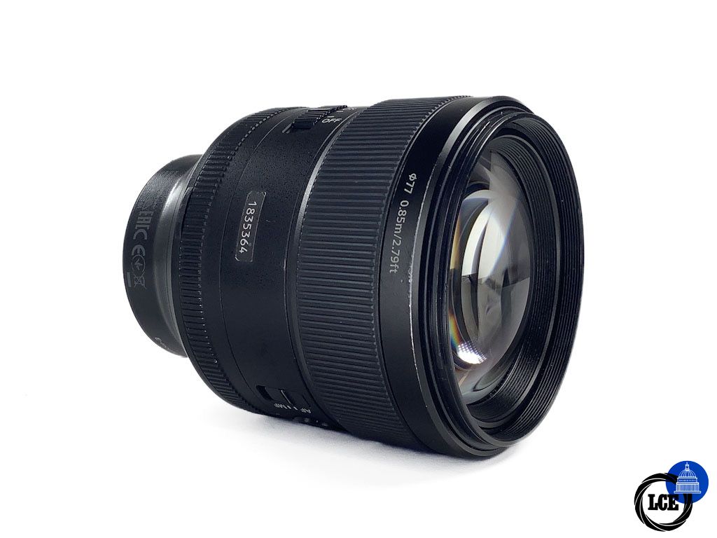 Sony FE 85mm F1.4 GM 