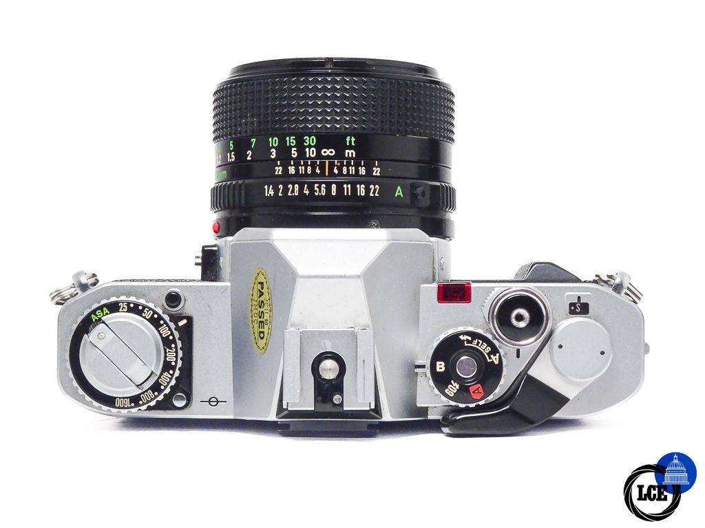Canon AV-1 + 50mm f/1.4 *Auto Aperture Fault*