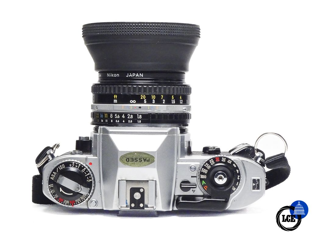 Nikon FG + 50mm f/1.8 E