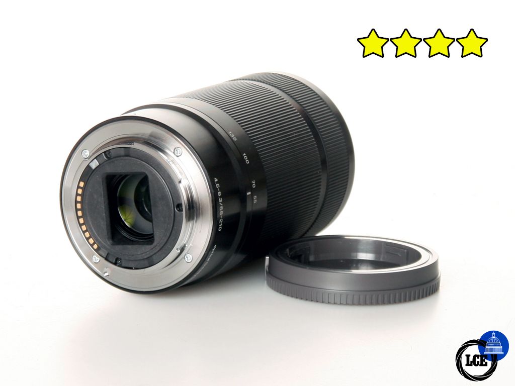 Sony E 55-210mm f/4.5-6.3 OSS Black (BOXED) with Hood