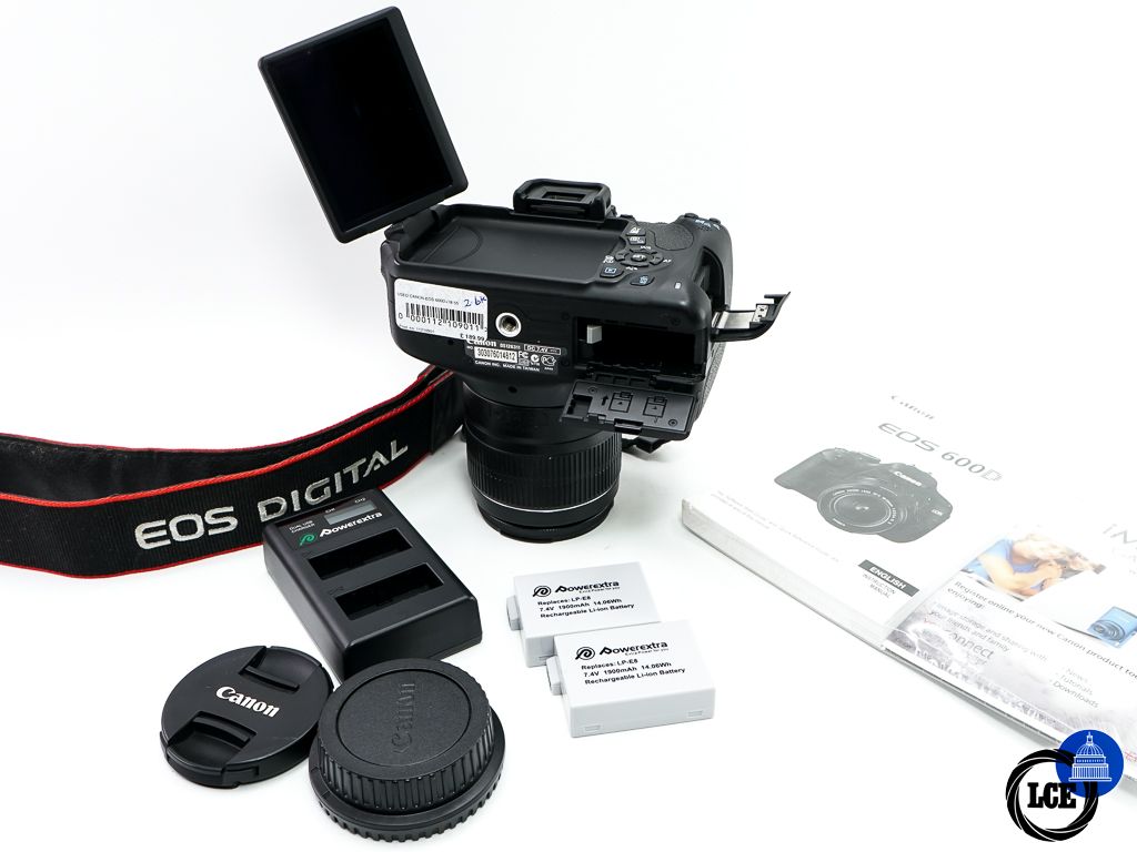 Canon EOS 600D + EF-S 18-55mm F3.5-5.6 III