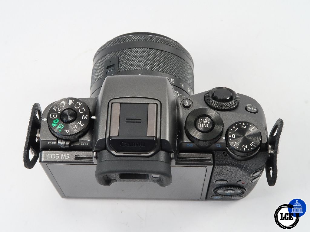 Canon M5 with 15-45mm f3.5-6.3 IS STM