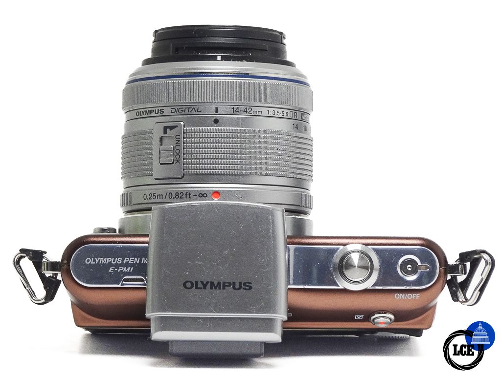 Olympus E-PM1 Brown + Free Faulty 14-42