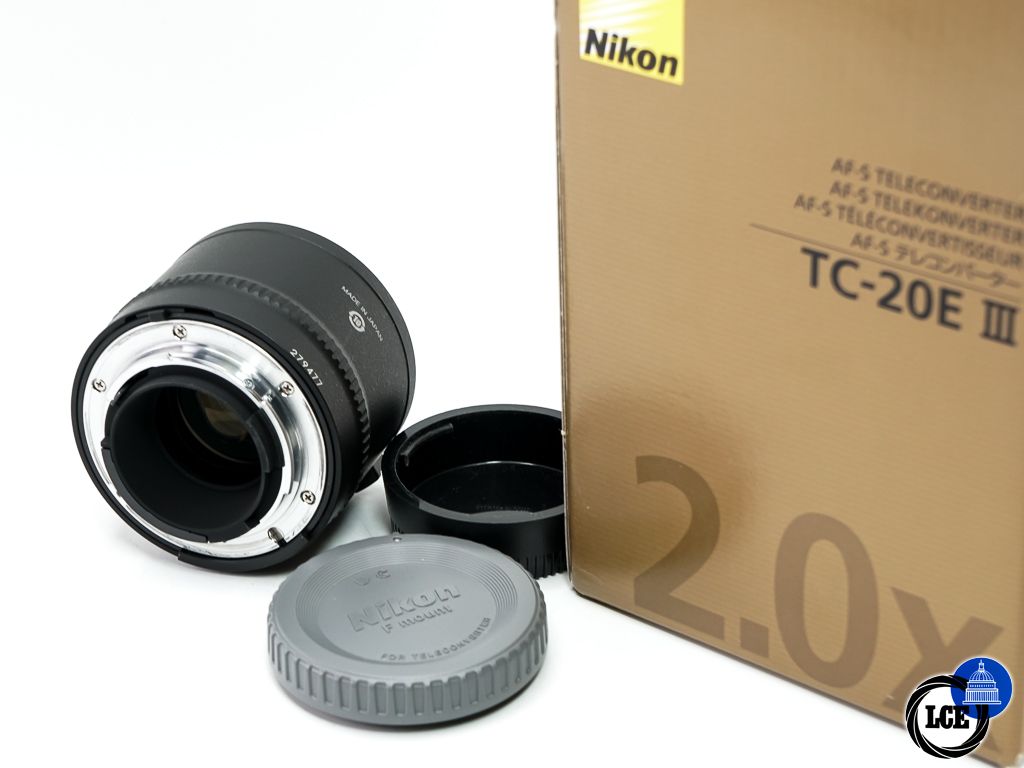 Nikon AF-S TELECONVERTER TC-20E III * BOXED *