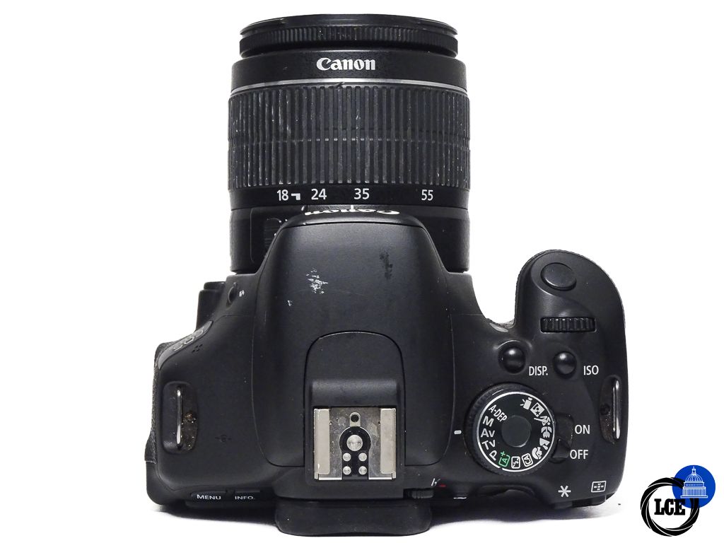 Canon EOS 600D + 18-55mm f/3.5-5.6 III