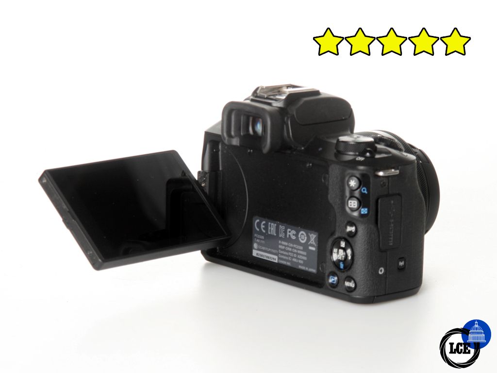 Canon EOS M50+15-45mm IS STM (BOXED) Very Low Shutter Count <3k