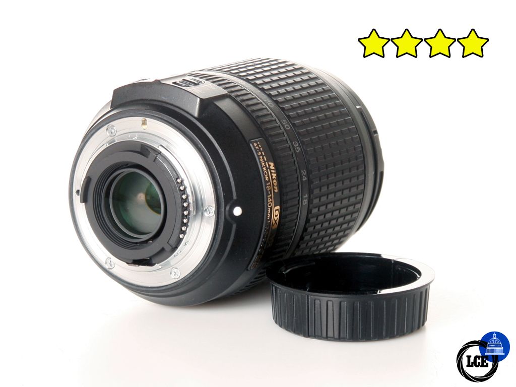 Nikon 18-140mm f3.5-5.6G ED VR DX AF-S (with Hood)