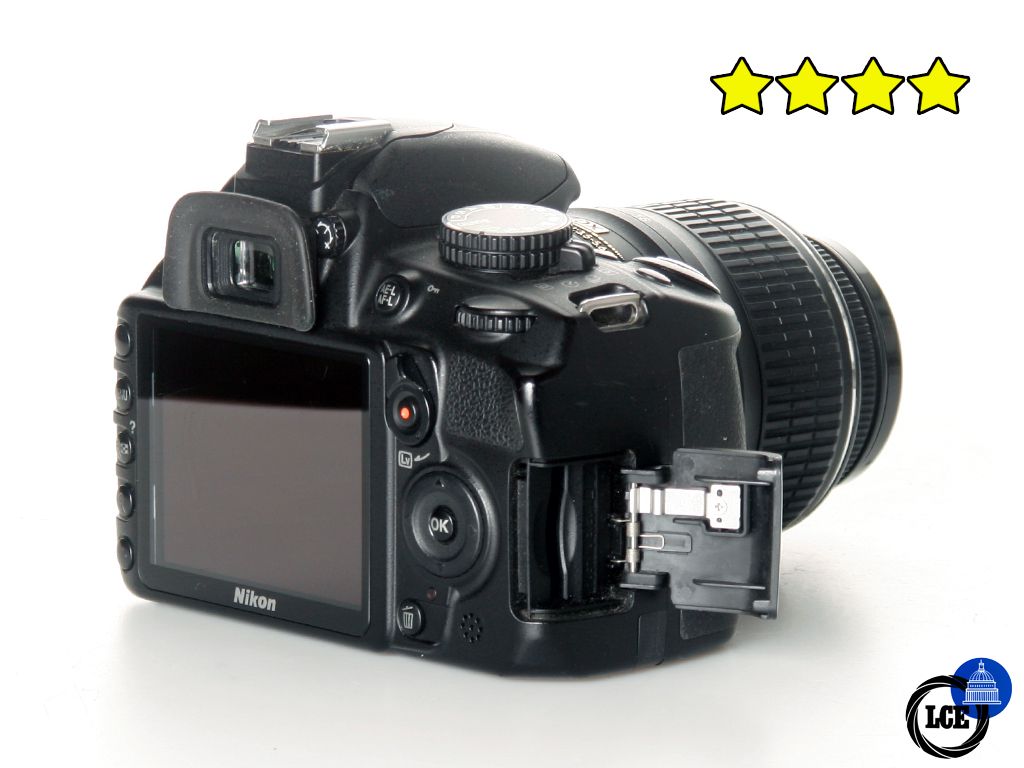 Nikon D3100+18-55mm VR (Shutter Count 9,433)