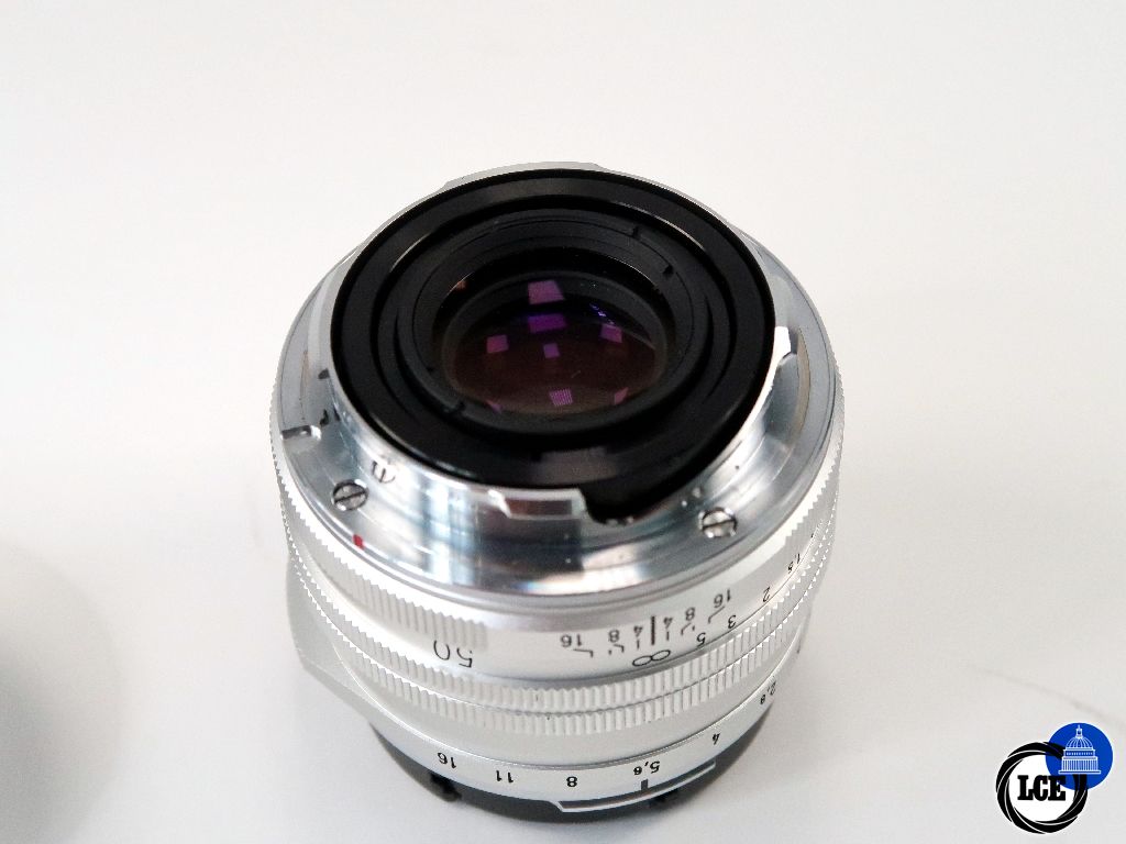 Voightlander M 50mm f1.5 Nokton II SC