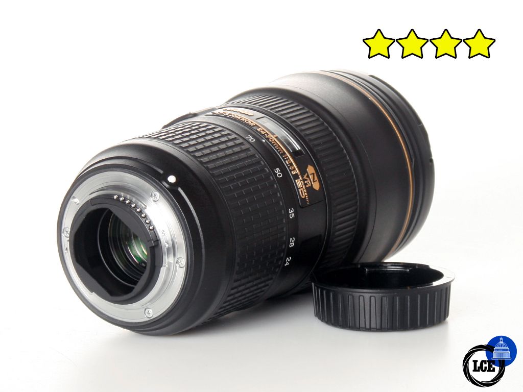 Nikon 24-70mm f2.8E ED VR N AF-S (BOXED) with Case & Hood