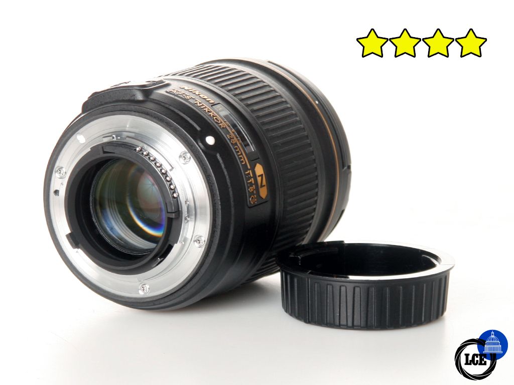 Nikon 28mm f/1.8G AF-S (BOXED) with Hood