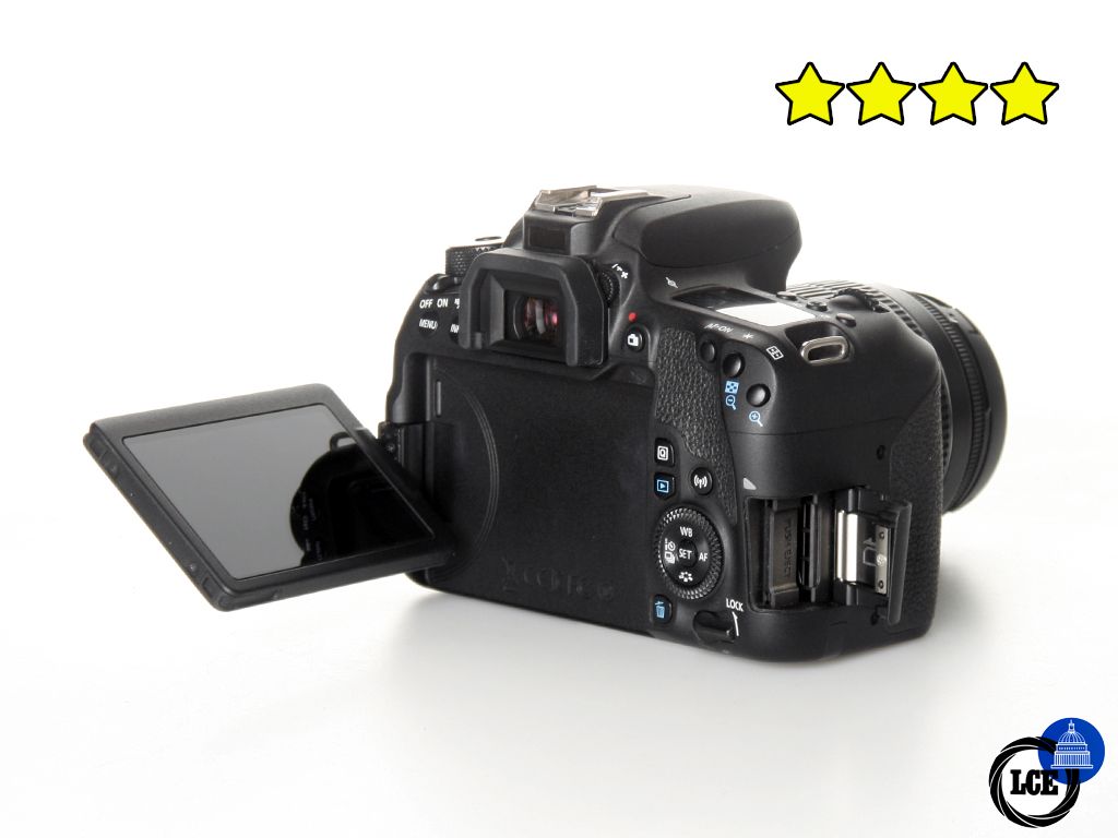Canon EOS 77D+18-55mm IS II (Low Shutter Count 1,600)