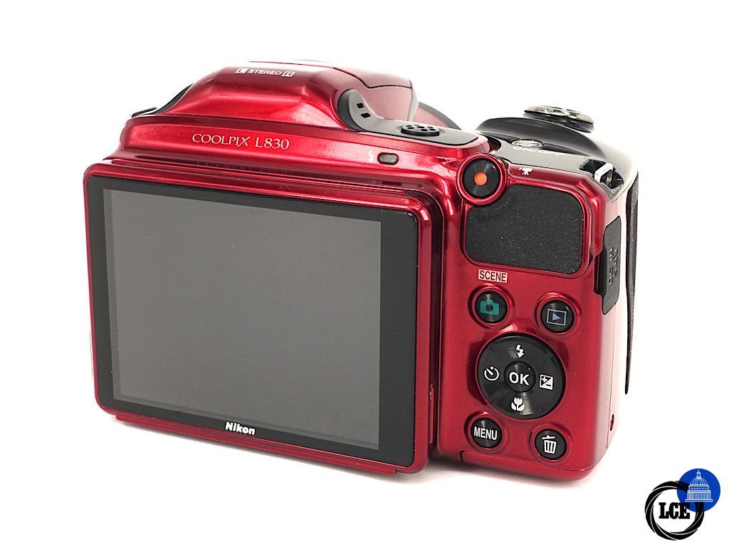 Nikon Coolpix L830 Red | 3*