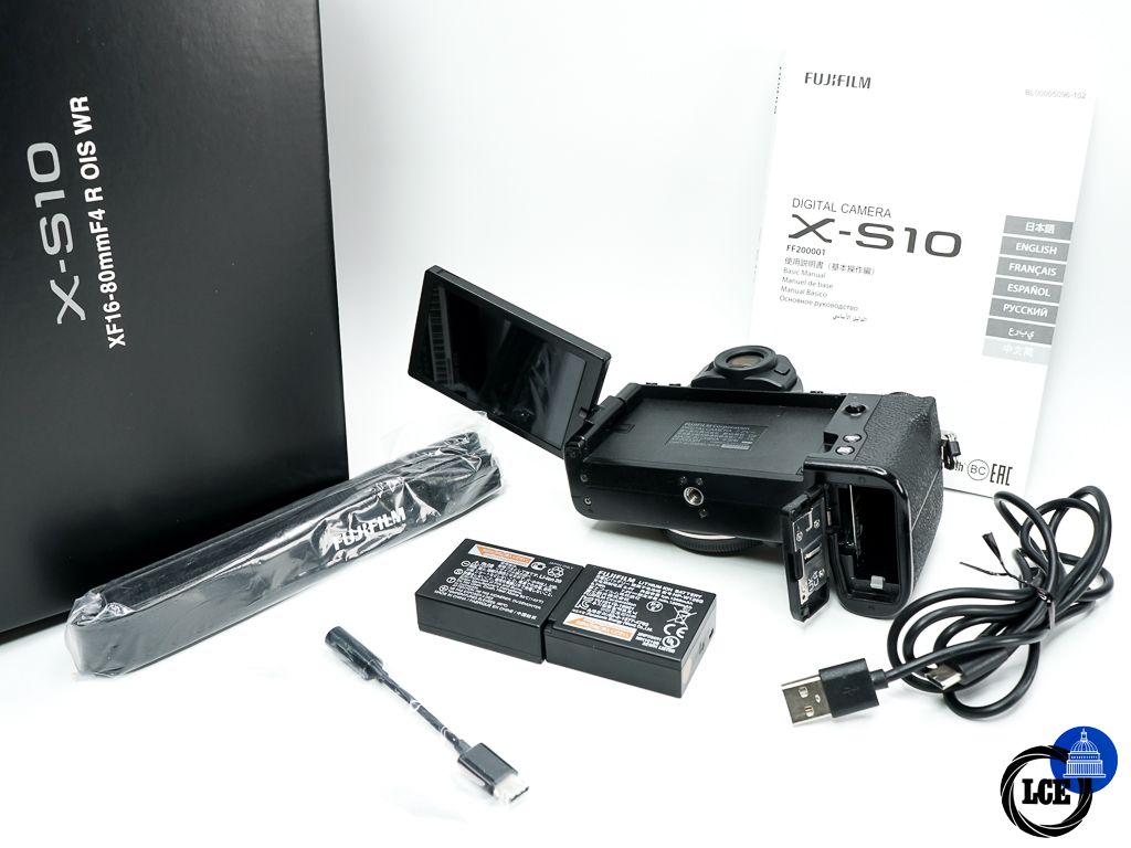FujiFilm X-S10 Body * BOXED / SHUTTER COUNT ON 7.2K *
