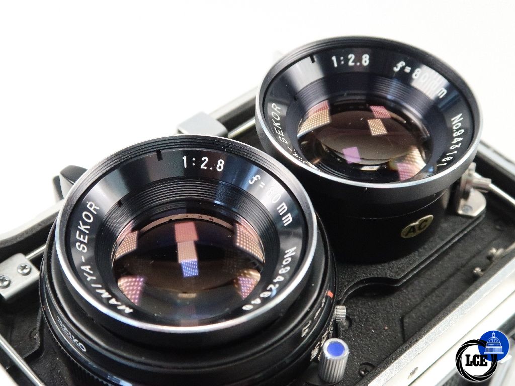 Mamiya C220 with 80mm f2.8 Sekor