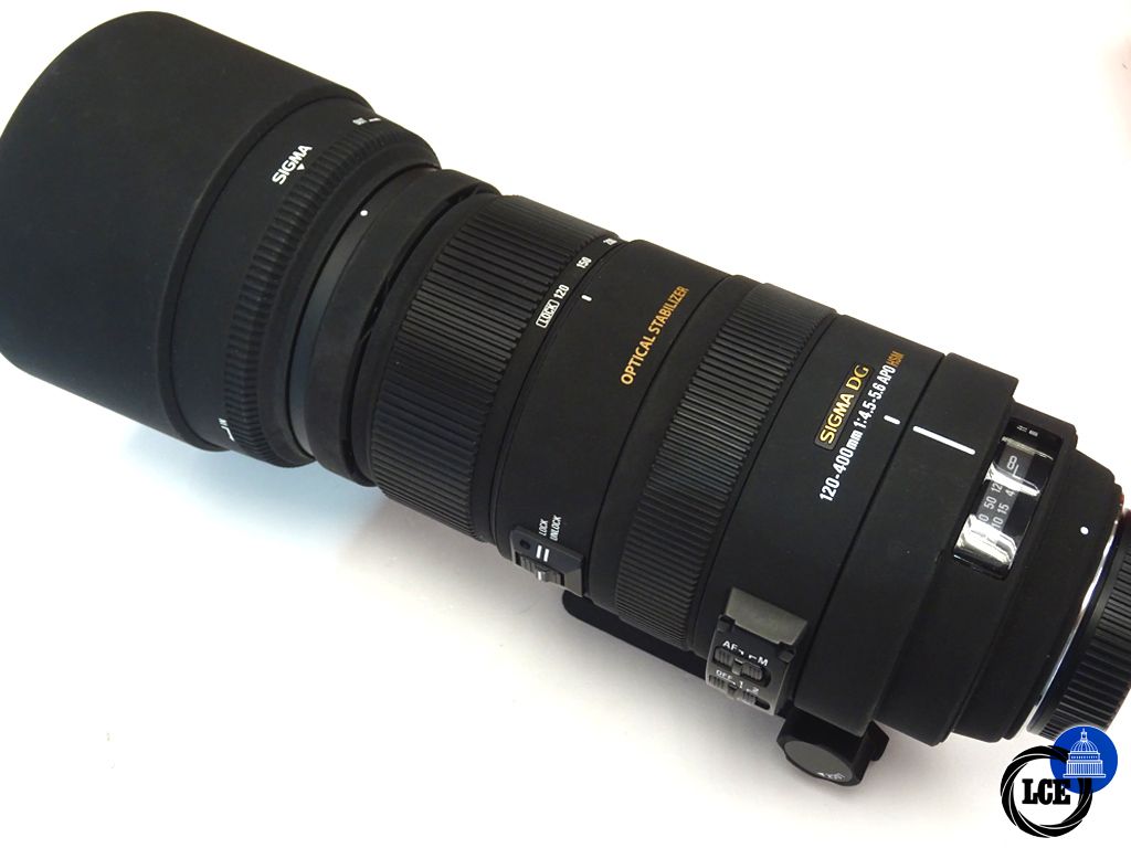 Sigma 120-400mm f4.5-5.6 APO HSM DG